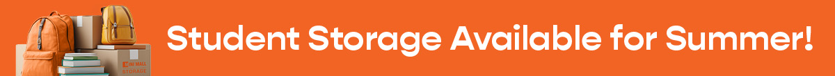Student Storage Available for Summer