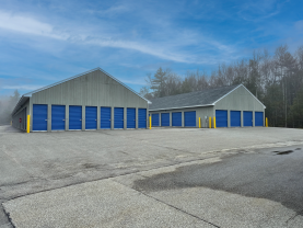 Outdoor drive-up storage units