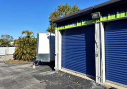 Outdoor drive-up storage units and trailer parking in Marco Island at E Elkcam Circle