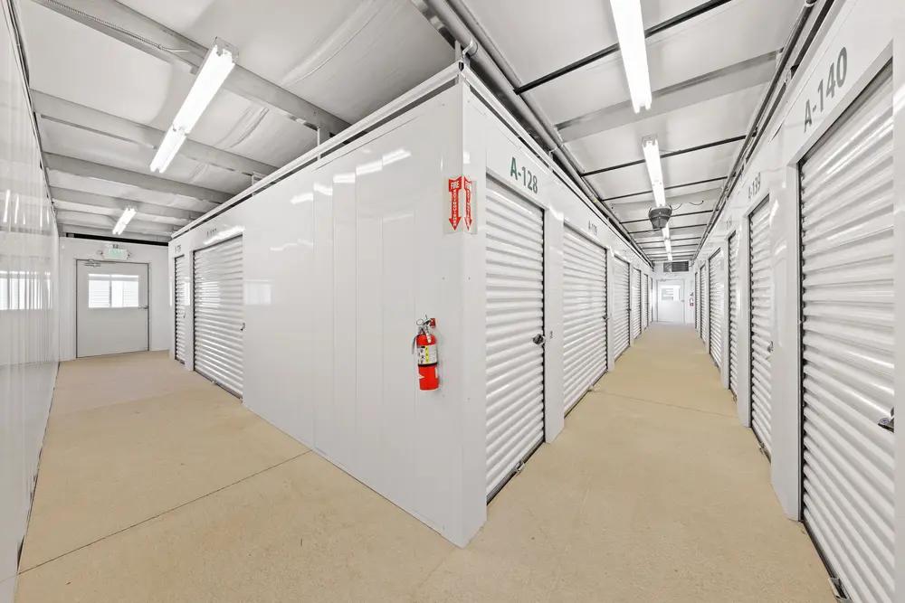 Picture of indoor climate-controlled storage units in Laramie at Boswell Drive.