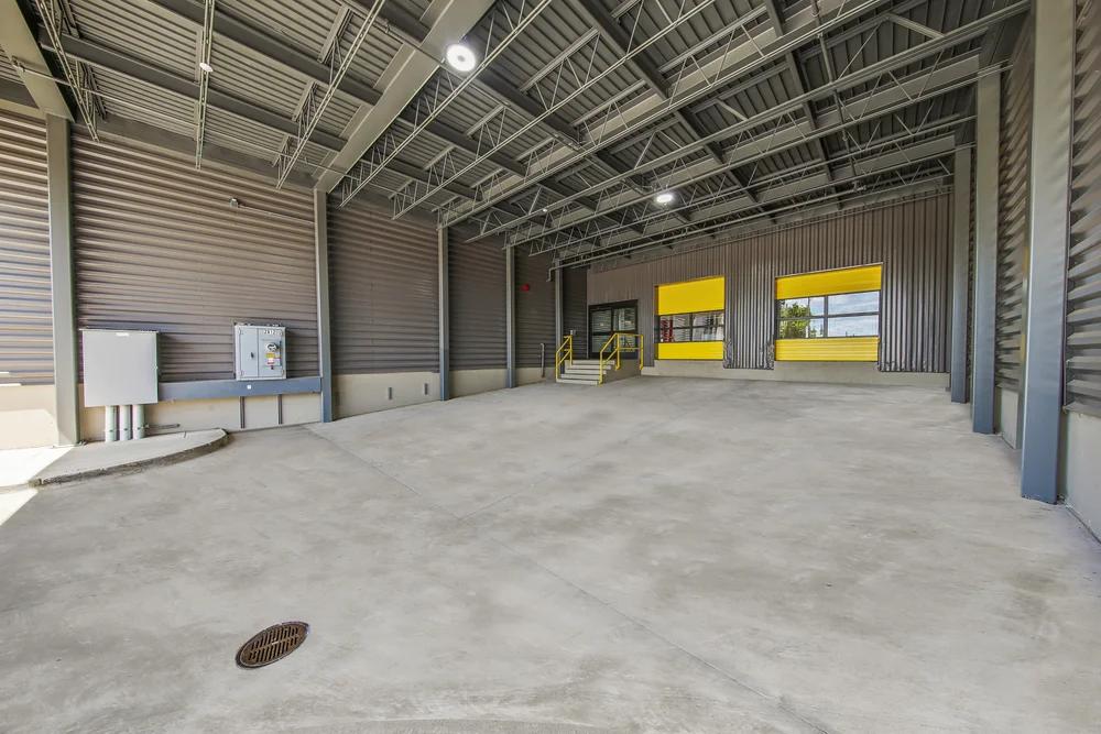 Loading dock for easy access moving in at Storage Star in Dallas