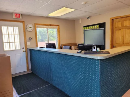 Inside of rental office at Storage Star self-storage in Dracut, MA