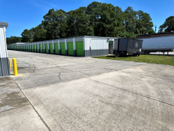 Outdoor drive-up storage units