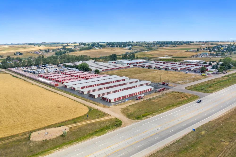 Picture of the self-storage facility and storage units in Loveland, CO.
