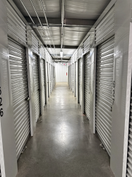 Indoor climate-controlled storage units