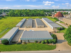 Aerial view of Storage Star self-storage in Champaign, IL on W Kenyon Rd