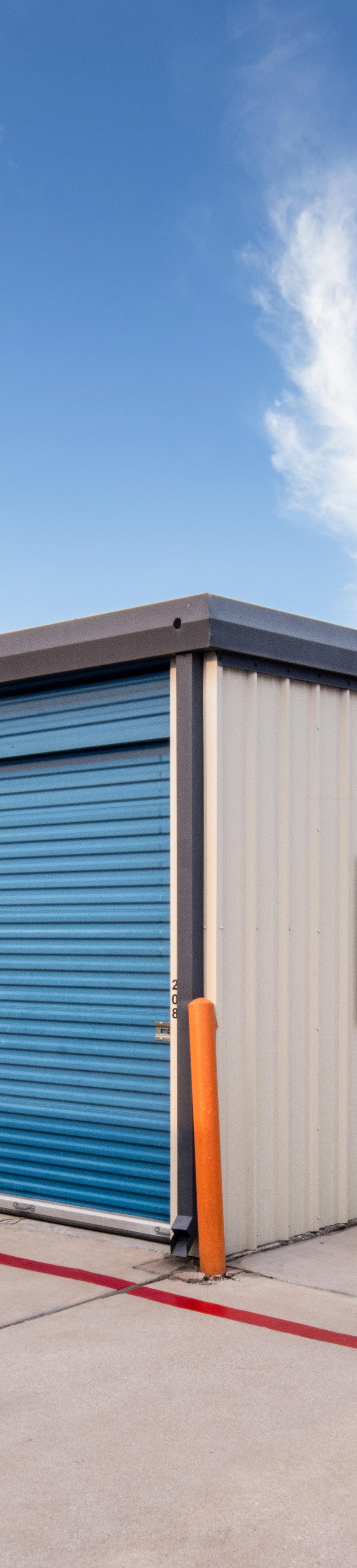 Drive up storage units