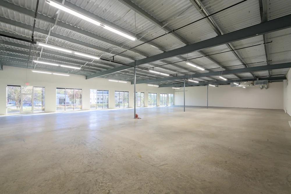 indoor unloading bay