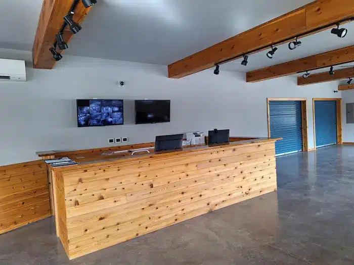 storage units office