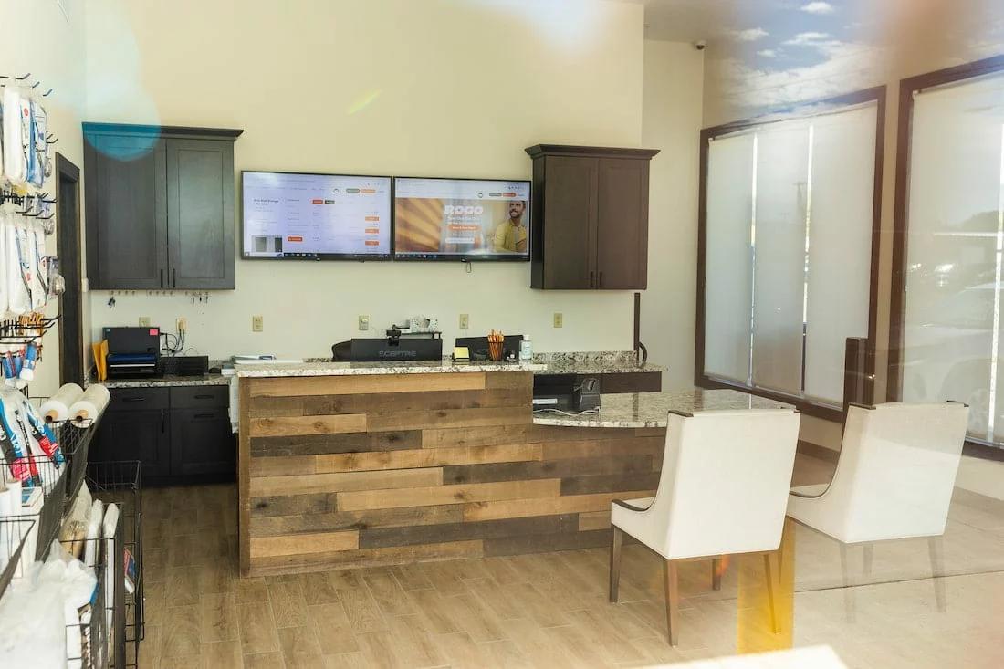 storage units office